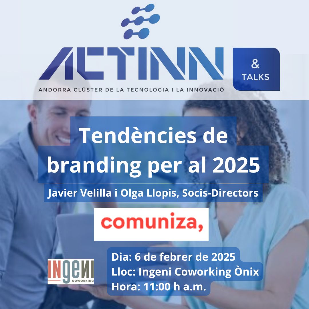 ACTINN&Talks Tendències branding 2025 Comuniza