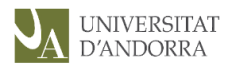Logotip Universitat d'Andorra - UdA